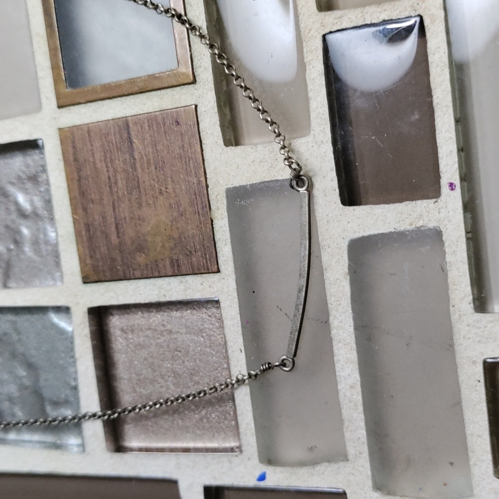 Simple Bar Sterling necklace
